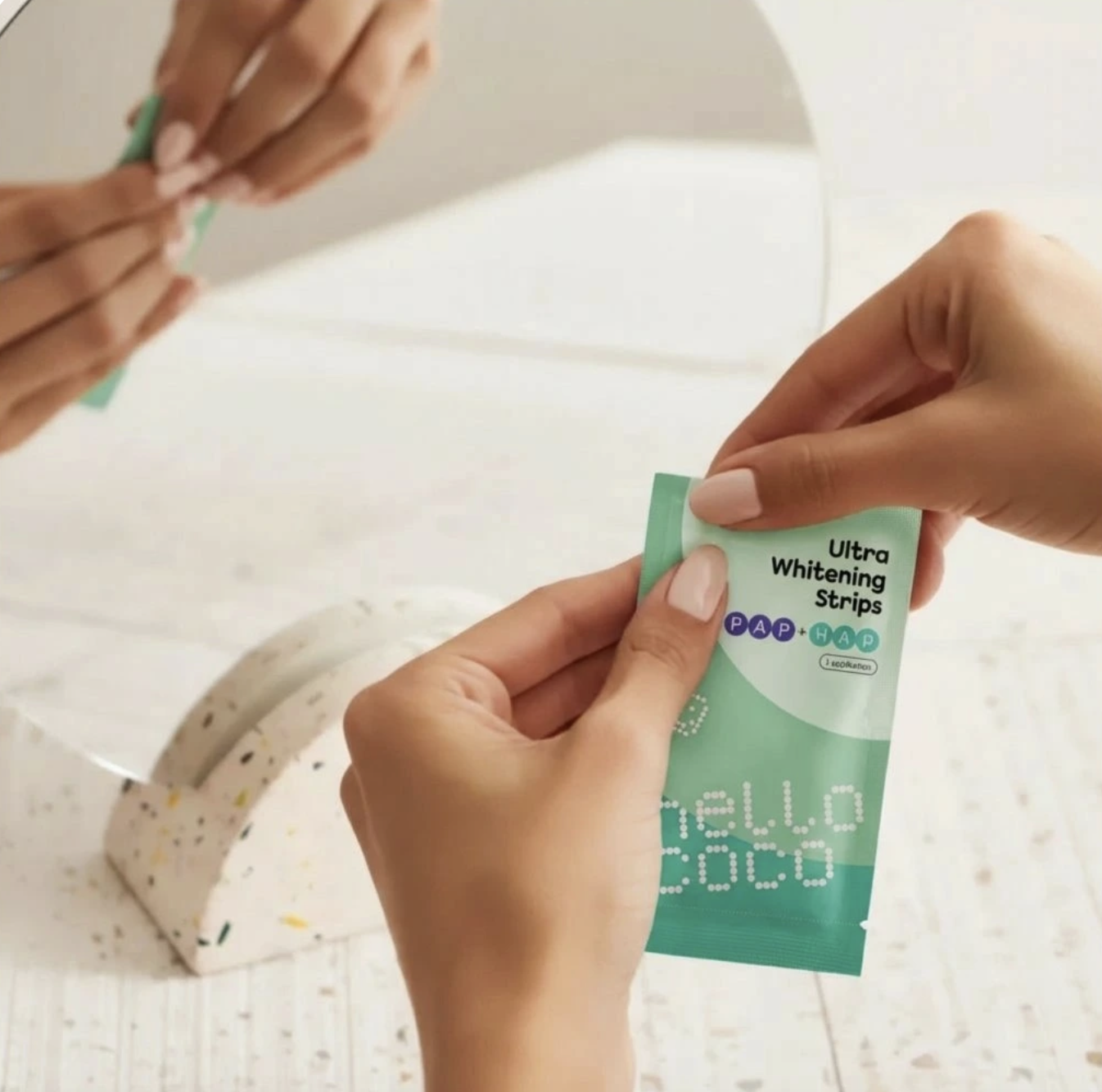 PAP Ultra bělicí pásky – použití